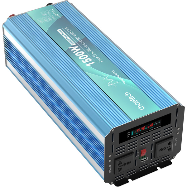 Инвертор автомобильный Choetech INV-C1500WUPS-EU