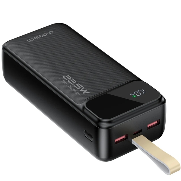 Зовнішній акумулятор (Power Bank) Choetech B730 30000mAh Black (B730-ACBK)