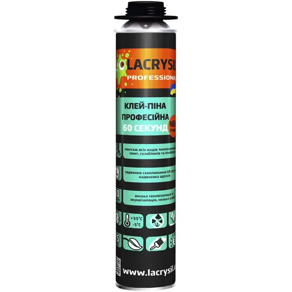 CONFOAM Клей-піна монтажна професійна, 60 сек