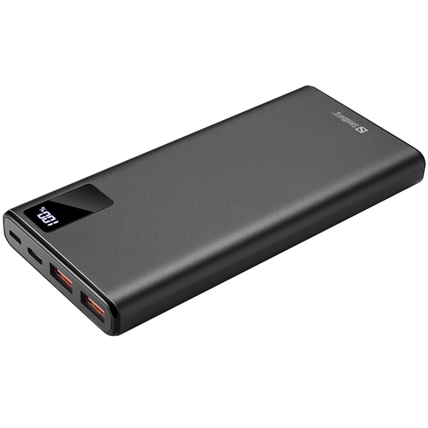 Внешний аккумулятор (Power Bank) Sandberg PD 10000mAh, 20W 2xUSB, Type-C OUT