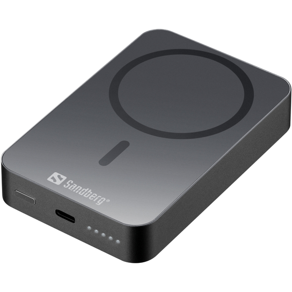 Зовнішній акумулятор (Power Bank) Sandberg Mag Wireless 10000mAh 20W 1USB-C Qi Wireless 15W