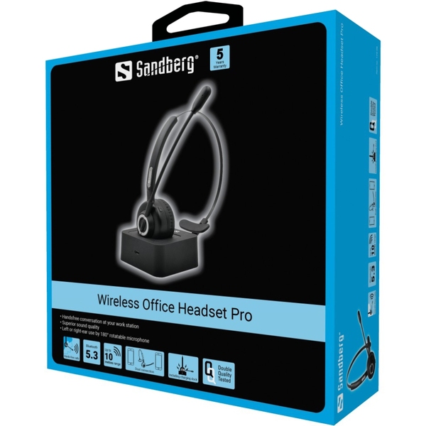 Наушники Sandberg Bluetooth Office Headset Pro