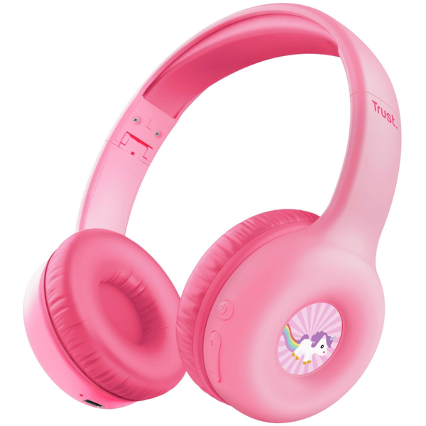 Відповідь: Навушники Trust Nouna Kids Wireless Pink (25274)