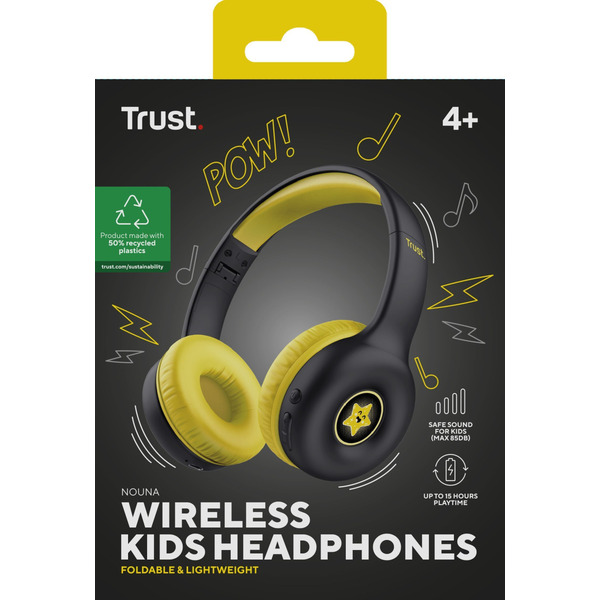 Наушники Trust Nouna Kids Wireless Black