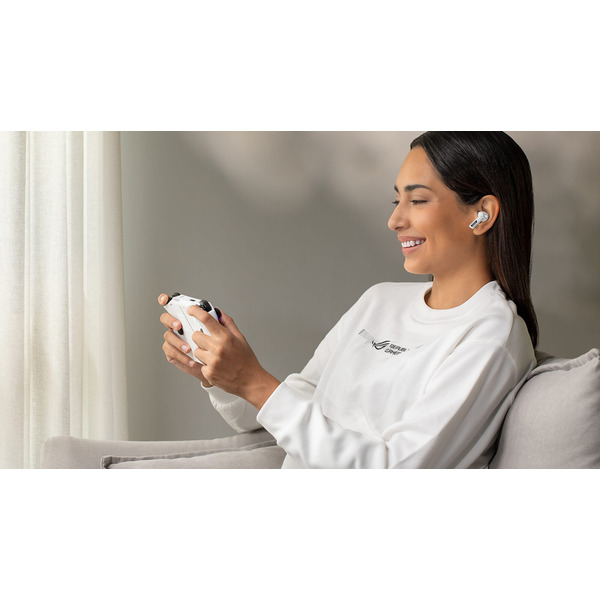 Навушники Asus ROG Cetra True Wireless SpeedNova White (90YH03Y0-BTUA10)