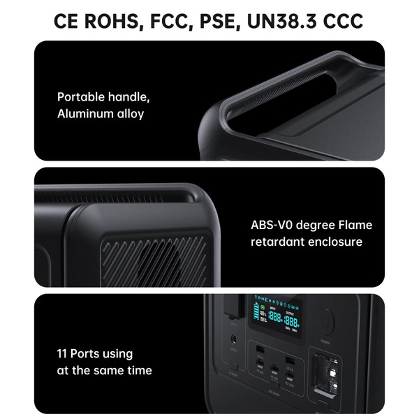 Зарядная станция Choetech BS060-EU-GY