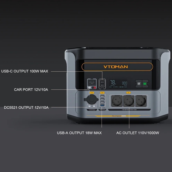 Зарядна станція Vtoman FlashSpeed 1000