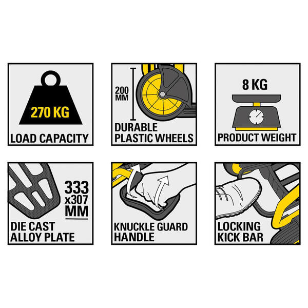 Вантажний складний візок STANLEY SXWTD-FT591
