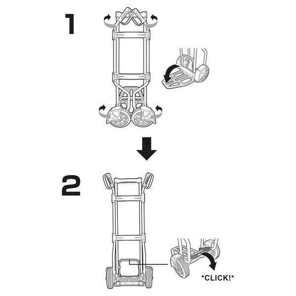 Вантажний складний візок STANLEY SXWTD-FT591