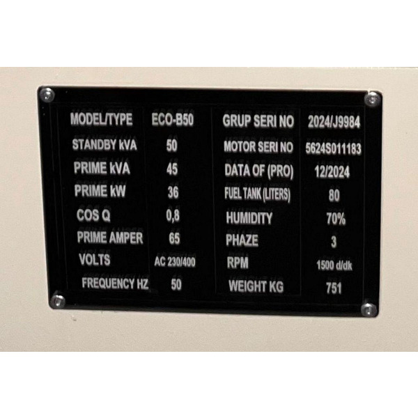 Дизельний генератор TMG POWER ECOB-50