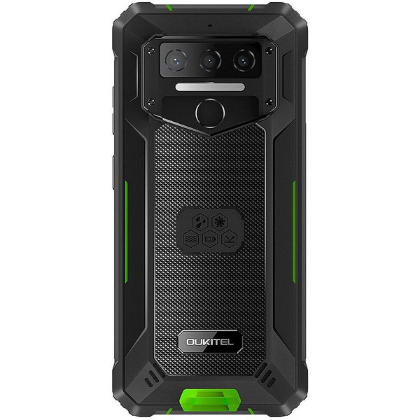 Смартфон Oukitel WP23 pro 6.52HD+ / 8GB/128GB / T606 /10600mAh /13+5Мп/ IP69K /NFC Green
