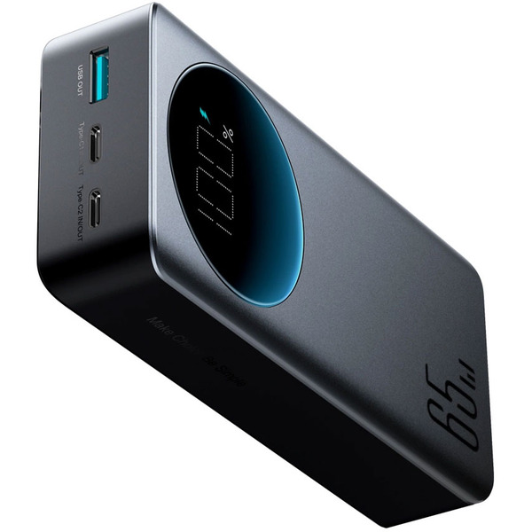 Внешний аккумулятор (Power Bank) Joyroom 30000 65W USB-A, 2xUSB-C In/Out, PD, QC3.0 Черный