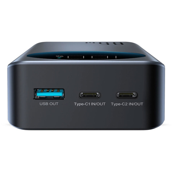 Внешний аккумулятор (Power Bank) Joyroom 30000 65W USB-A, 2xUSB-C In/Out, PD, QC3.0 Черный