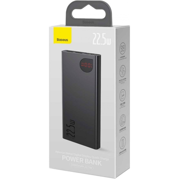 Зовнішній акумулятор (Power Bank)Baseus Adaman 10000mAh