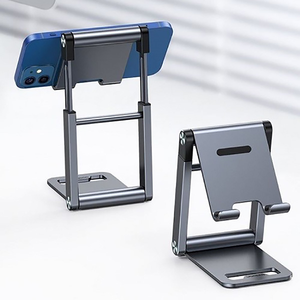 Підставка-трансформер смартфона з регулюванням висоти та кута LP263 UGREEN Срібний