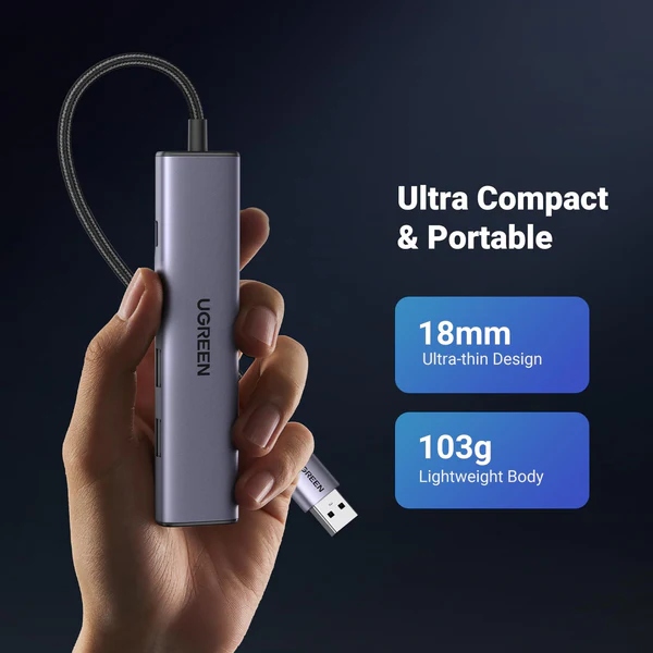 USB-Хаб Ugreen USB 3.0 60554