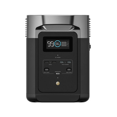 Портативная зарядная станция EcoFlow Delta 2, 1800W, 1024Wh, LiFePo4, China Version, Black