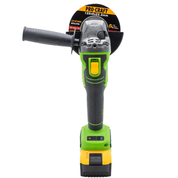 Набор бесщеточной аккумуляторной болгарки Procraft PWA216