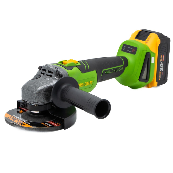 Набор бесщеточной аккумуляторной болгарки Procraft PWA216