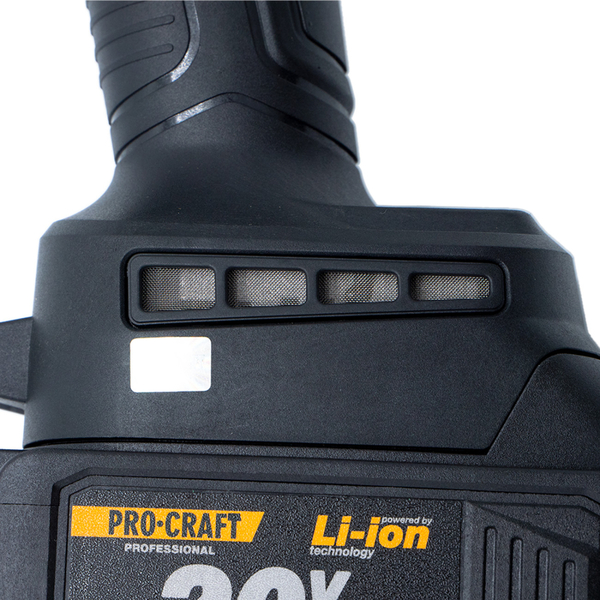 Aкумуляторна болгарка Procraft PGA20 (2 акб)