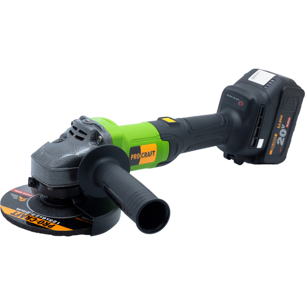 Aкумуляторна болгарка Procraft PGA20 (2 акб)