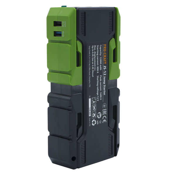 Название товара: Пуско-зарядное устройство Procraft JS12