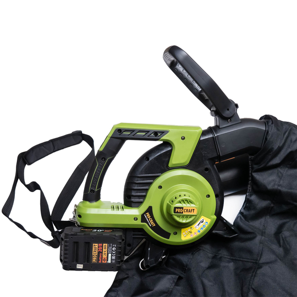 Акумуляторний пилосос-повітродувка Procraft VB20 (без акб та зп)