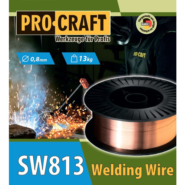 Зварювальний дріт Procraft SW813 0.8 мм 13 кг