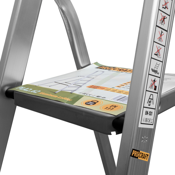 Лестница-стремянка алюминиевая Procraft PLA2.62