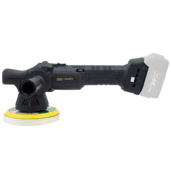 Аккумуляторная полировальная машина Procraft PM20 (без акб и зп)