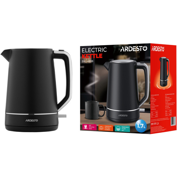 Електрочайник Ardesto Otter EKL-450B