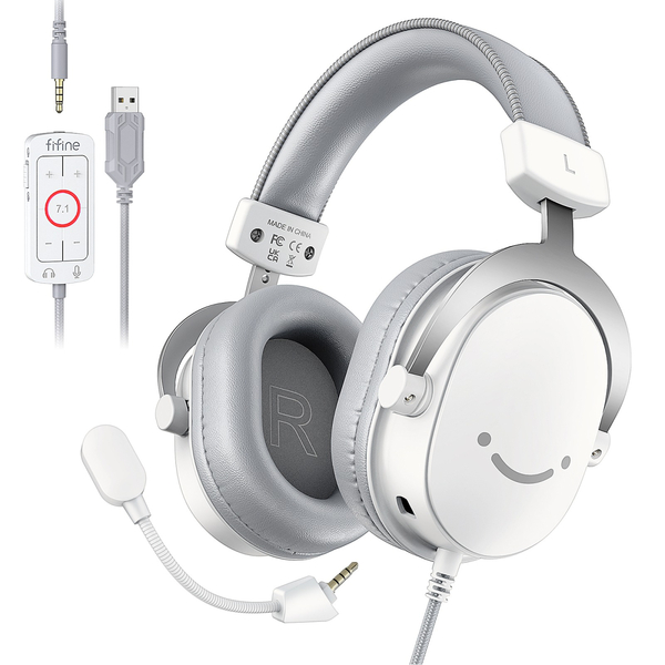 Навушники Fifine H9W White