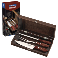 Барбекю TRAMONTINA Barbecue 3пр (ніж, вилка, мусат) інд.бл (21198/764)