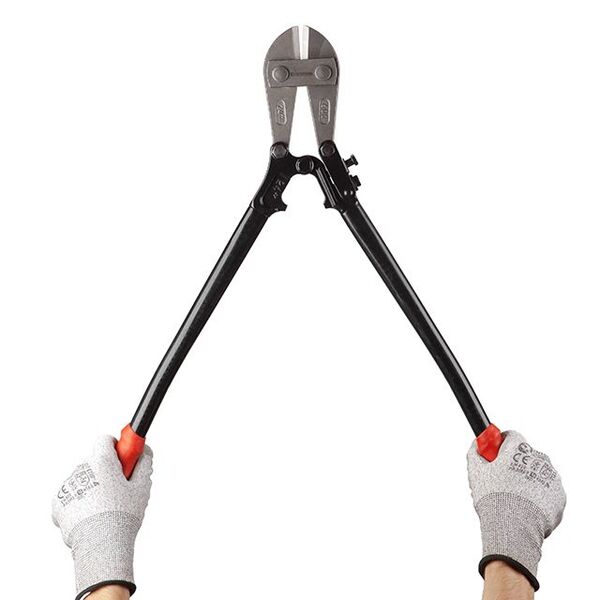 Ножиці арматурні 600 мм, max 7 мм, CrV INTERTOOL HT-0153