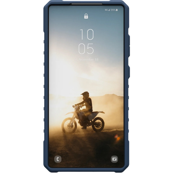 Чохол + ремінець UAG для Samsung Galaxy S25 Ultra, Pathfinder Clear with Magnet Bundle, Blues Lanyard (2144831BV03)