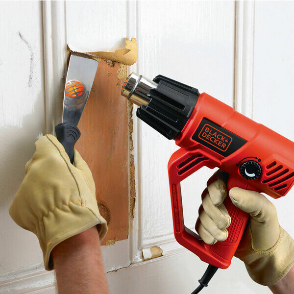 Пистолет горячего воздуха - фен сетевой BLACK+DECKER KX2001