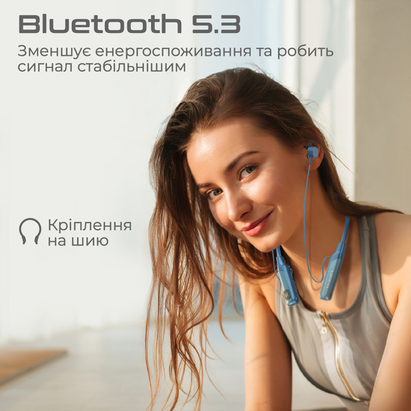 Наушники Promate Blend Blue
