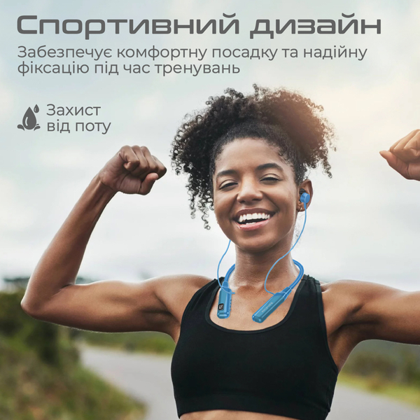 Наушники Promate Blend Blue