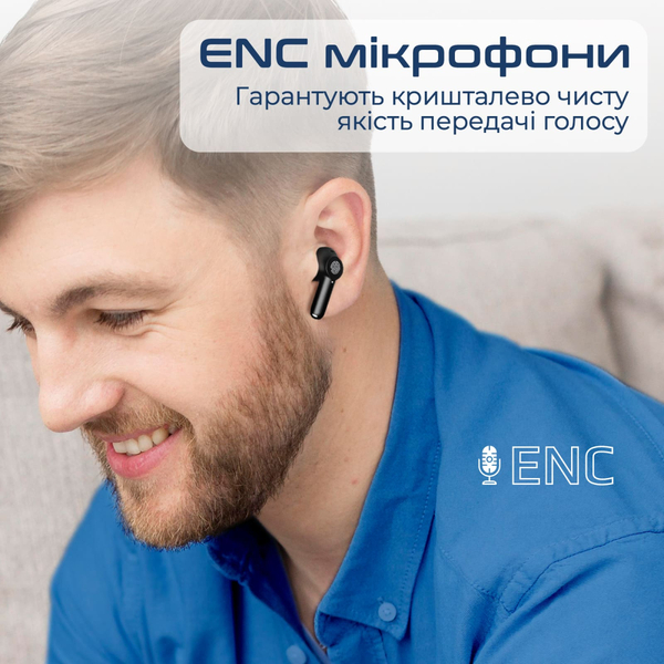 Наушники Promate ProPods Black