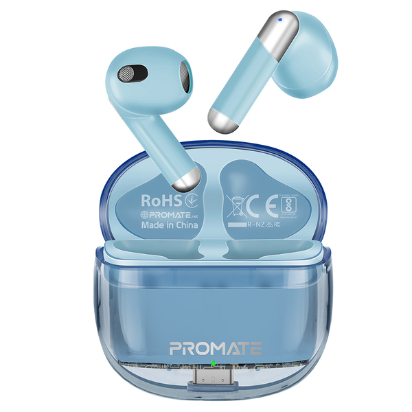 Навушники Promate TransPods Blue