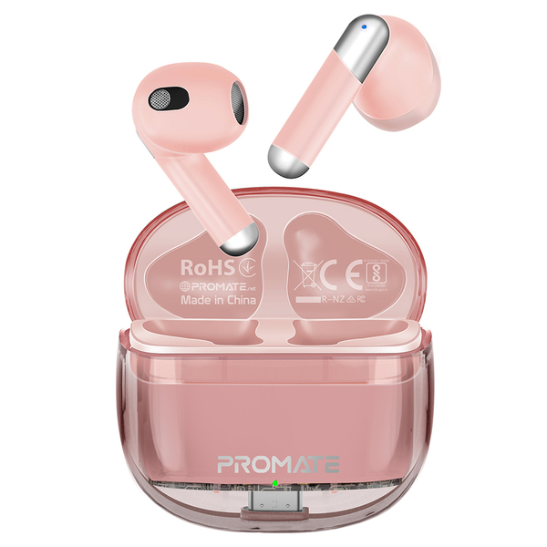 Наушники Promate TransPods Pink