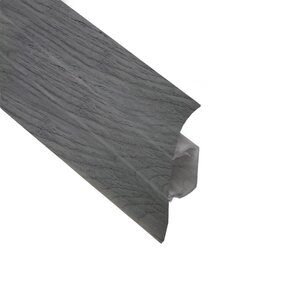 Плінтус ТІС з резинкою Дуб сірий (0088)