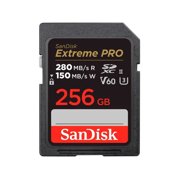 Карта пам'яті SanDisk 256 GB SDXC Extreme Pro UHS-II U3 ​​V60 Class 10