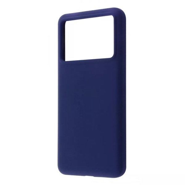 Чохол Wave Full Silicone Cover для Xiaomi Poco X6 Pro 5G Midnight Blue 2001001906764