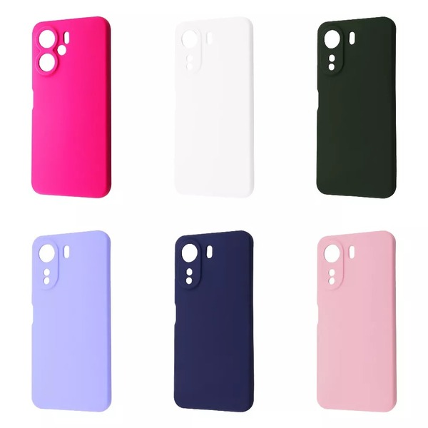 Чохол Wave Full Silicone Cover для Xiaomi Redmi 13C 4G/Poco C65 White 2001001829988