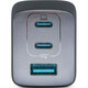 Сетевое зарядное устройство Anker PowerPort 737 GaNPrime 120W 2xUSB Type-C, USB Type-A Black (A2148313)