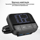 FM-трансмиттер Promate ezFM-2 AUX/SD/USB Black