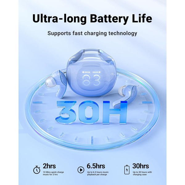 Навушники TWS Acefast T9 glacier blue