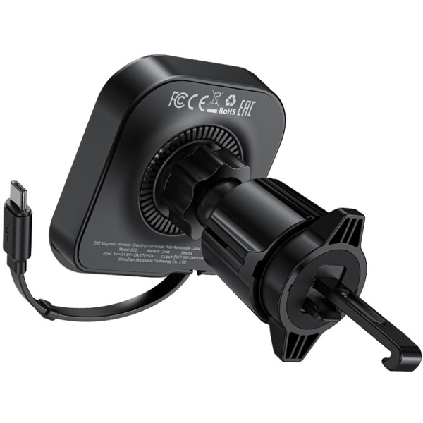 Автомобільне кріплення для смартфона D32 Magnetic wireless charging Acefast