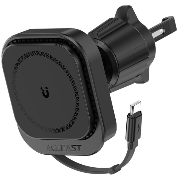 Автомобільне кріплення для смартфона D32 Magnetic wireless charging Acefast